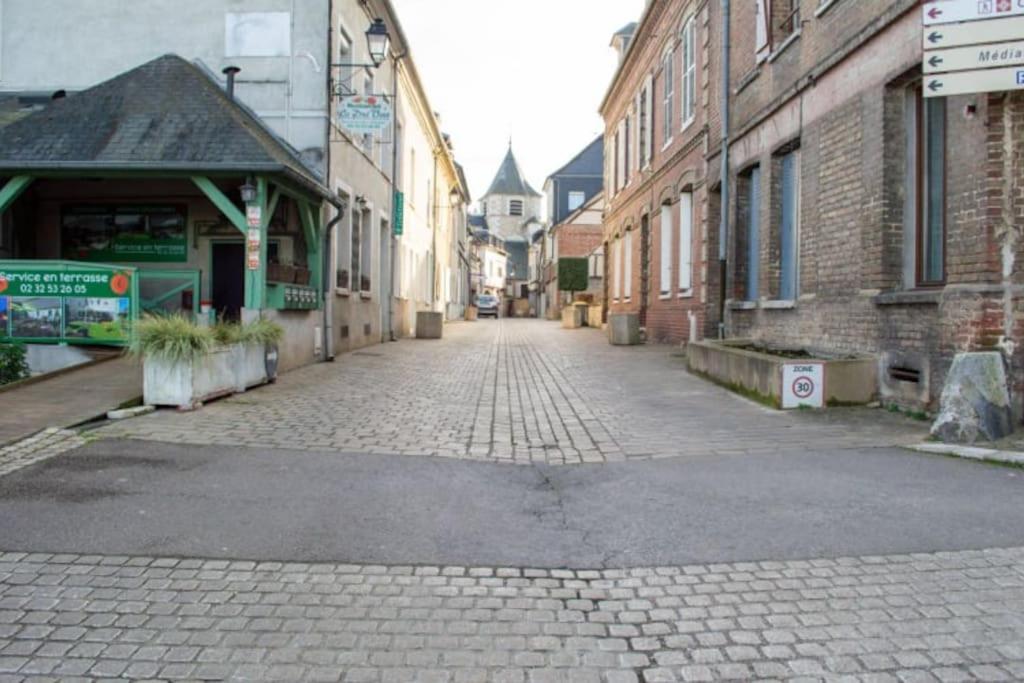 Studio Cosy Tv Wifi Confortable Et Chaleureux Gaillon Exterior foto